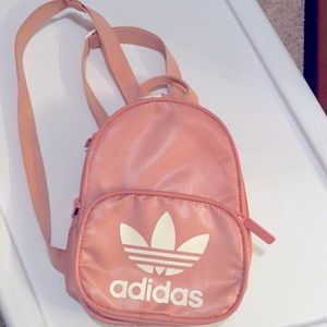 Mini Adidas pink backpack